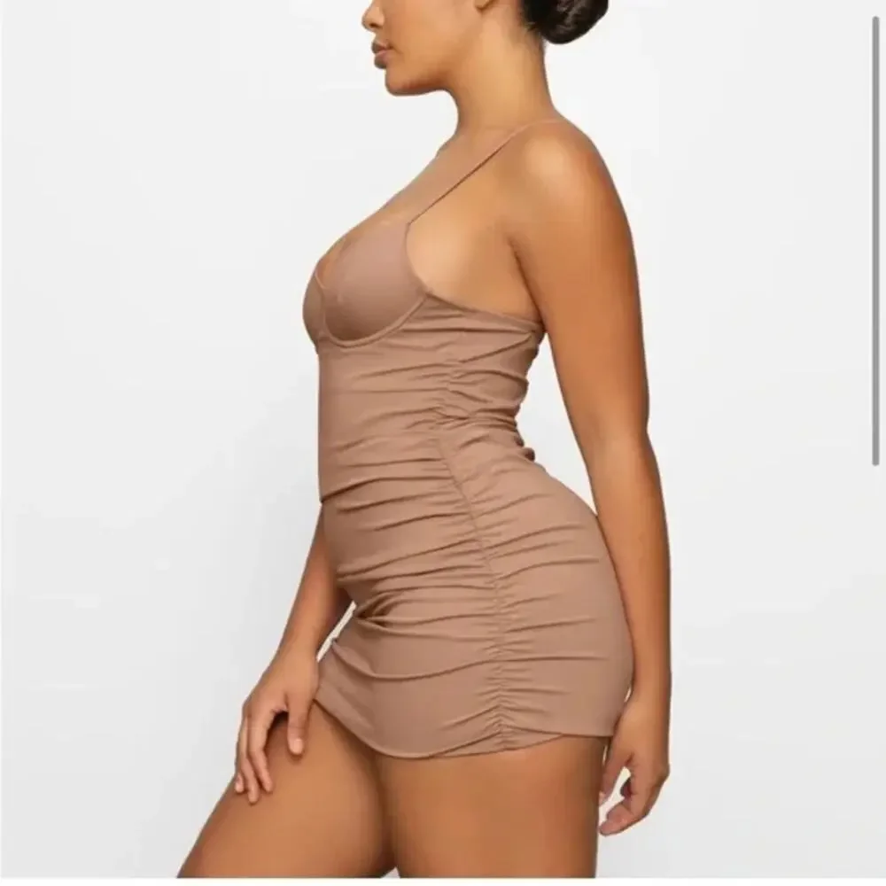 Skims Sculpting Swim Ruched One Piece Sienna NWT Size 2X